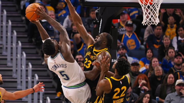 Wolves-Warriors was a continuation of Anthony Edwards, Draymond Green gamesmanship