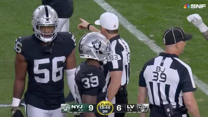 Cris Collinsworth Had Perfect Line About Busy Refs During Ugly Jets-Raiders Game Cris Collinsworth Had Perfect Line About Busy Refs During Ugly Jets-Raiders Game
