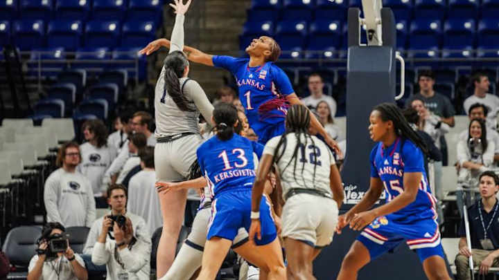 Kersgieter's 24 not enough as Kansas falls to Penn State, 91-85