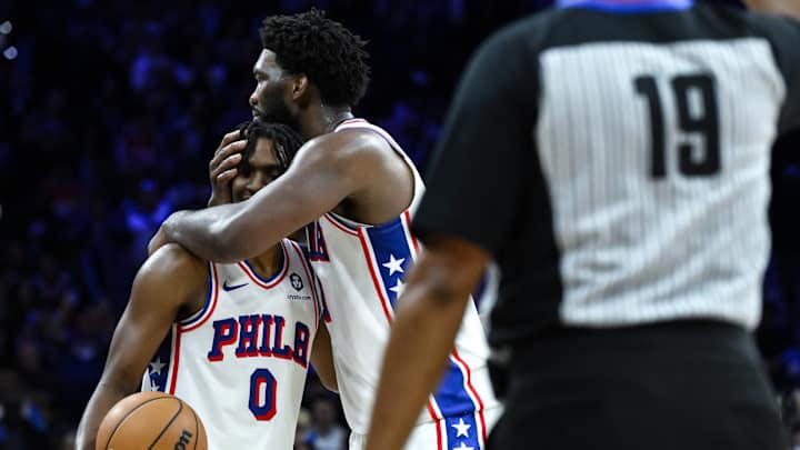 Joel Embiid Pushed Tyrese Maxey to Notch Career-High vs. Pacers