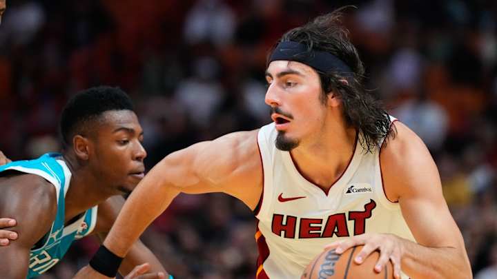 Miami Heat vs. Charlotte Hornets Matchup Of The Night: Jaime Jaquez Jr. vs. Brandon Miller