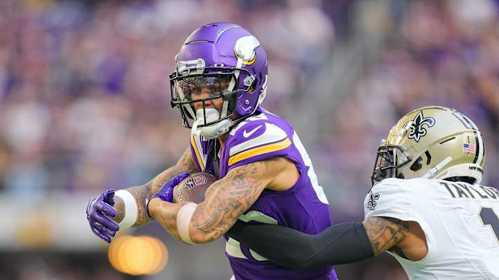 Vikings Snap Counts vs. Saints: Jalen Nailor Returns, Ty Chandler Steps In