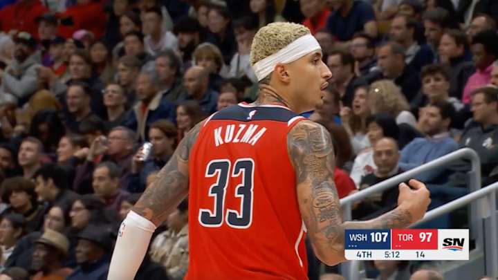 Kyle Kuzma’s Boneheaded Blunder Precipitated an Epic Wizards Collapse