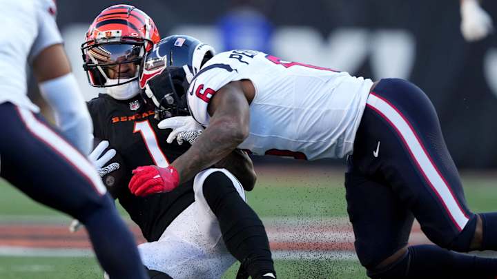 Texans Linebacker Denzel Perryman Suspended Without Pay Following Hit on Ja'Marr Chase Texans Linebacker Denzel Perryman Suspended Without Pay Following Hit on Ja'Marr Chase