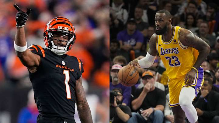 Look: LeBron James Gifts Ja'Marr Chase Fruity Pebbles Cleats