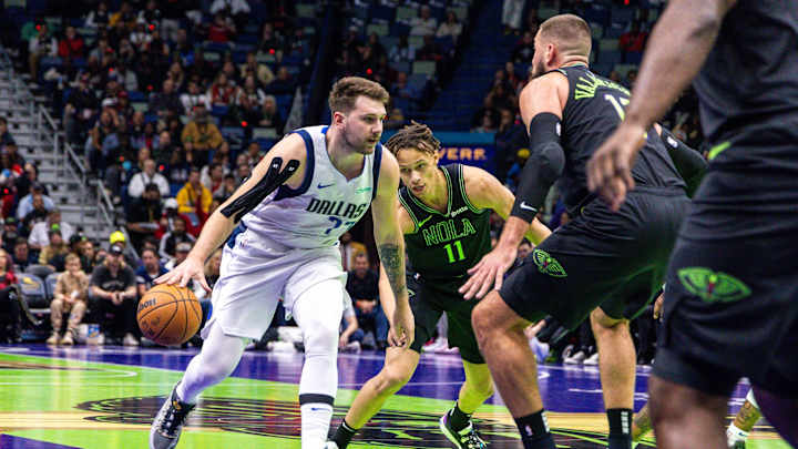 Luka Doncic Struggles in Dallas Mavs' Blowout Loss vs. New Orleans Pelicans Luka Doncic Struggles in Dallas Mavs' Blowout Loss vs. New Orleans Pelicans