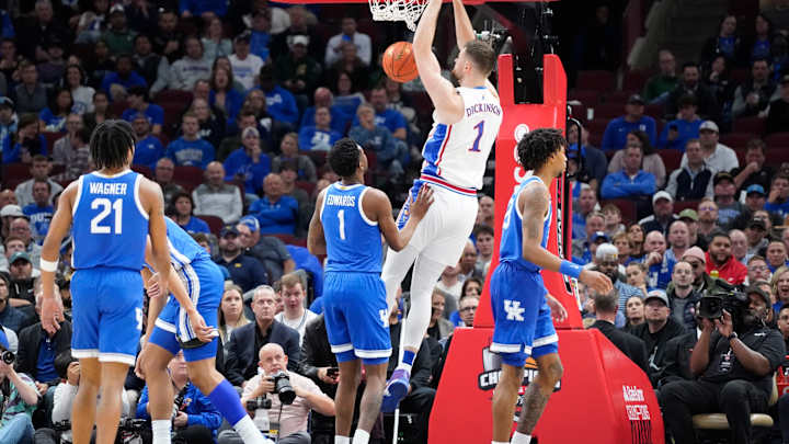 Hawking Points: Kansas Pulls Off 89-84 Comeback Against Kentucky Hawking Points: Kansas Pulls Off 89-84 Comeback Against Kentucky