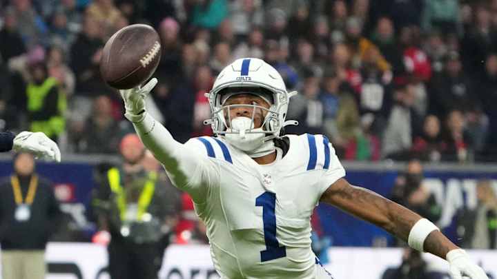 Colts Rookie Receiver in Hall of Fame Company