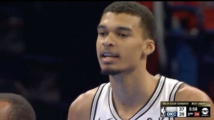 Victor Wembanyama Got Called for the Lamest Technical Foul in Spurs’ Loss to Thunder