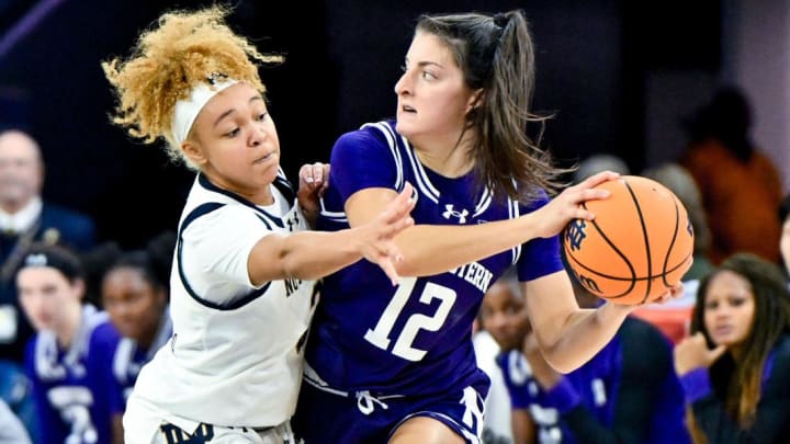 Notre Dame Women's Basketball Rolls Past Northwestern Notre Dame Women's Basketball Rolls Past Northwestern