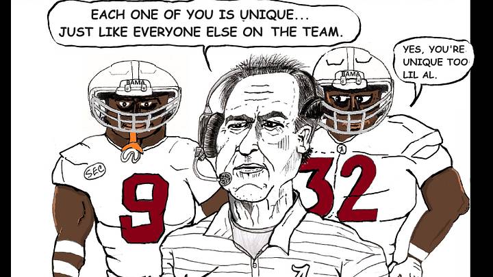 Crimson Tikes: Saban Speak