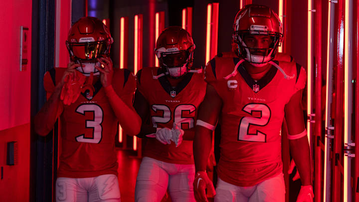LOOK: Houston Texans To Debut New Uniform Combination vs. Arizona Cardinals LOOK: Houston Texans To Debut New Uniform Combination vs. Arizona Cardinals