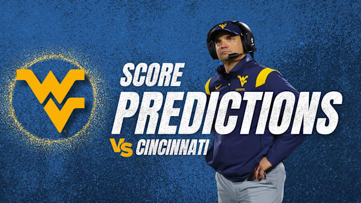 Score Predictions for West Virginia vs. Cincinnati Score Predictions for West Virginia vs. Cincinnati