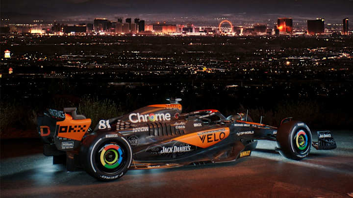 F1 News: McLaren Adds The Jack Daniel's Touch On Its Cars For The Las Vegas GP