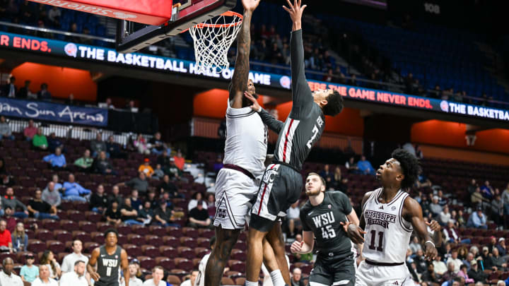 Mississippi State Men's Basketball Outlasts Washington State, 76-64