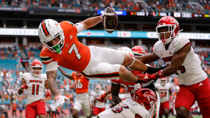 Miami's Offense Played Well Despite Losing To Louisville