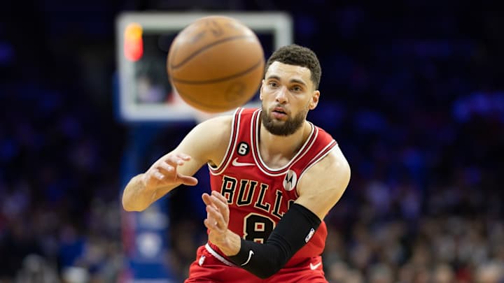Bulls' Zach LaVine Has Eyes On a Key 76ers Rival
