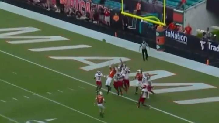 Louisville Keeps Playoff Hopes Alive After Miami Hail Mary Comes Up Just Short