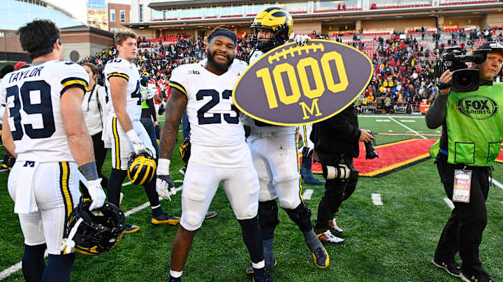 Michigan Football Players Of The Game In Win Over Maryland