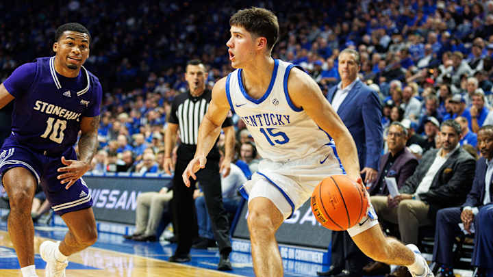 Two stock risers from Kentucky's win over the Stonehill Skyhawks Two stock risers from Kentucky's win over the Stonehill Skyhawks