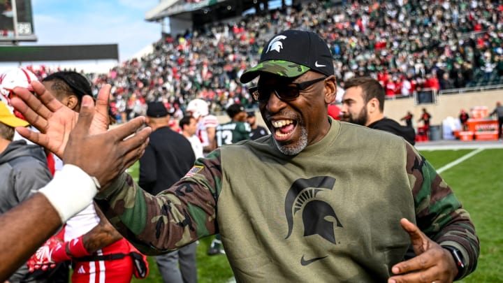 MSU's Harlon Barnett: 'Indiana is known for getting signs...the correct way'