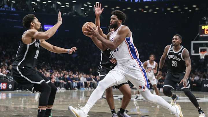 76ers Change Joel Embiid’s Injury Report Status vs. Nets