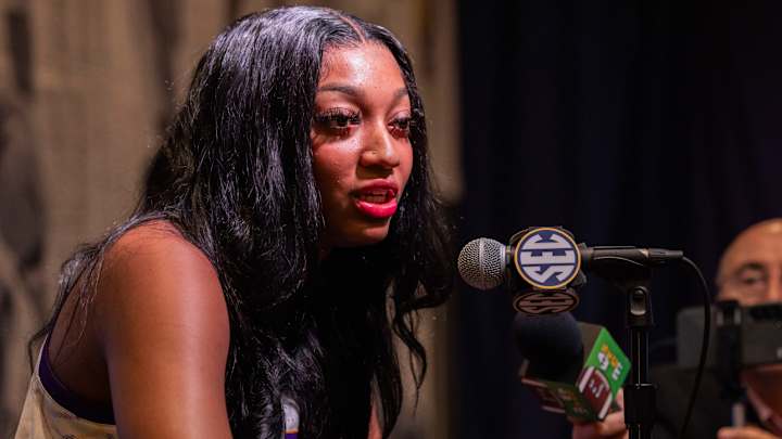 LSU’s Angel Reese Has Message for Fans After Missing Game vs. Southeastern Louisiana