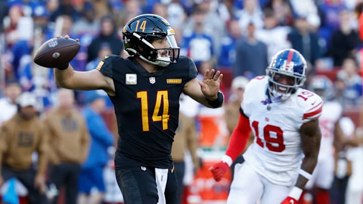 Washington Commanders QB Sam Howell Hasn't Lost 'Faith' Despite Loss vs. New York Giants