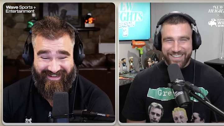 Travis Kelce, Jason Kelce Had Comical Advice for Fan Going to Kansas City for Eagles-Chiefs Game