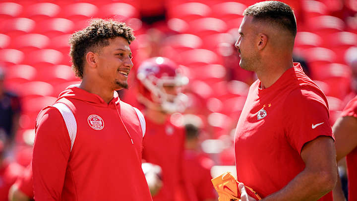Patrick Mahomes Weighs in on Media Coverage of Taylor Swift-Travis Kelce Romance