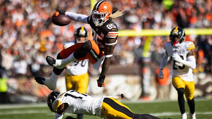 How David Njoku Responded To Rough Game vs. Steelers