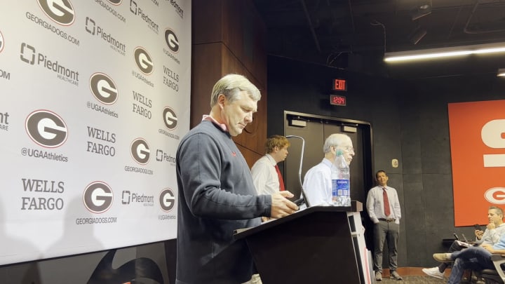 WATCH: Kirby Smart Press Conference Before Georgia Tech