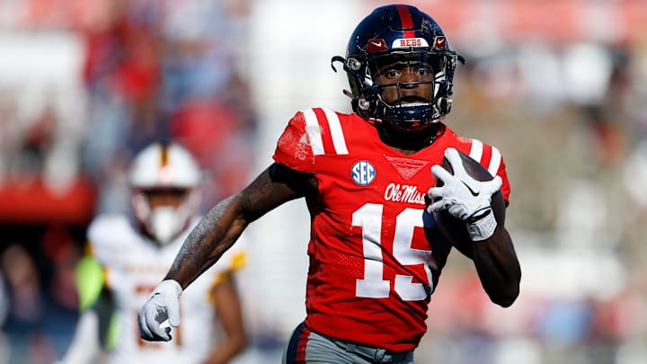 'I'm Outta Here': Ole Miss Rebels WR Dayton Wade Intends To Declare For 2024 NFL Draft