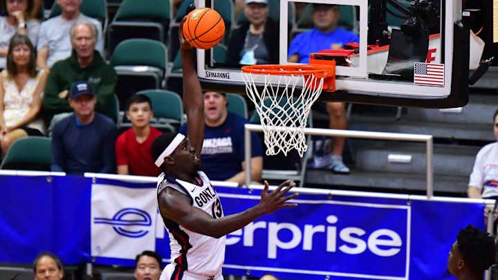 Gonzaga rebounds at Maui Invitational, beats Syracuse