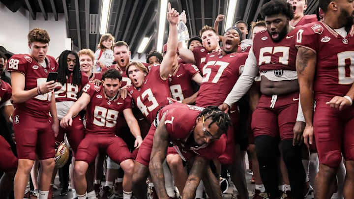 WATCH: Jarrian Jones Breaks The Rock After Final Game Inside Of Doak Campbell Stadium