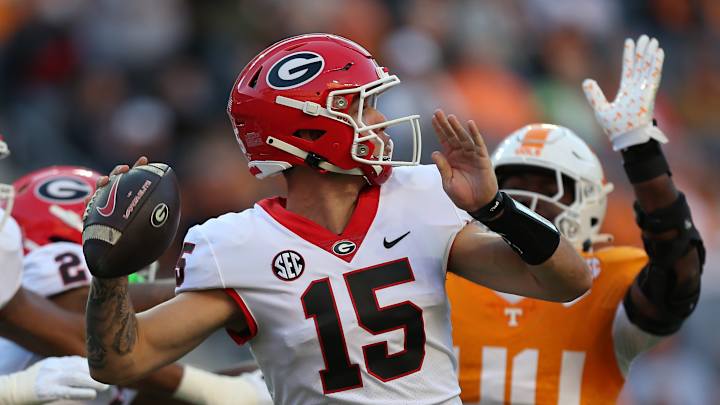 Opposing Quarterback Spotlight: Georgia's Carson Beck is playing as well as any quarterback in the country Opposing Quarterback Spotlight: Georgia's Carson Beck is playing as well as any quarterback in the country