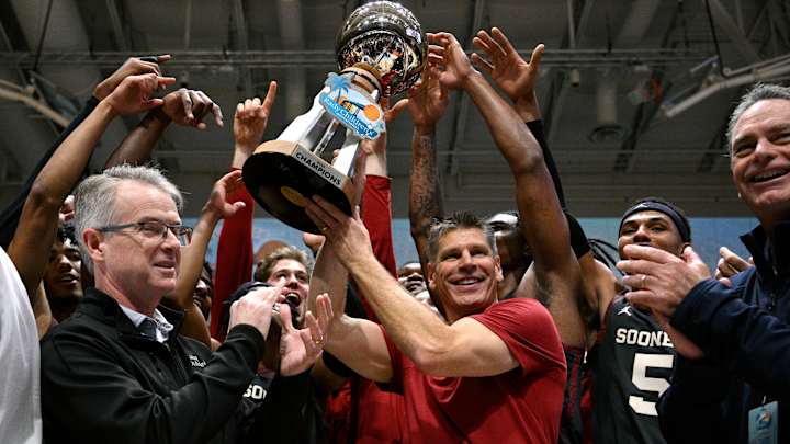 Oklahoma Stays Perfect, Upsets No. 23 USC in Rady Children's Invitational Championship Oklahoma Stays Perfect, Upsets No. 23 USC in Rady Children's Invitational Championship