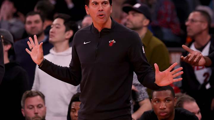 Erik Spoelstra On Miami Heat's Blown Lead Against The New York Knicks: 'There's A Karma To It'