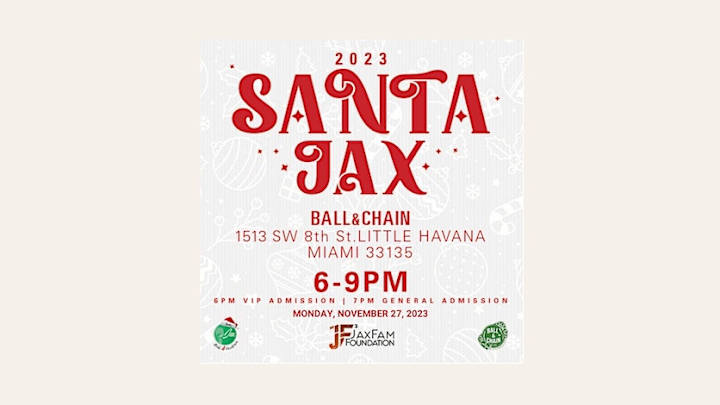 Miami Heat Analyst Jason Jackson Hosting Annual "Santa Jax" Nov. 27 Miami Heat Analyst Jason Jackson Hosting Annual "Santa Jax" Nov. 27