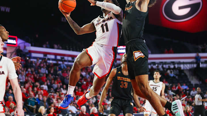 UGA Basketball Leads the Entire Second Half in their Win over Winthrop