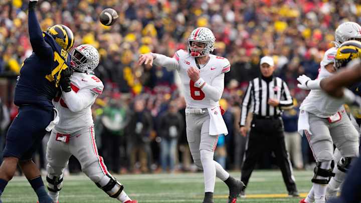 Ohio State Buckeyes Fall In Heartbreaking Fashion in Slugfest vs. Michigan Wolverines Ohio State Buckeyes Fall In Heartbreaking Fashion in Slugfest vs. Michigan Wolverines
