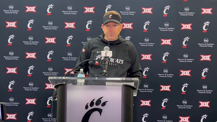 Watch: Scott Satterfield, UC Players Address Media Following 49-16 Loss to Kansas