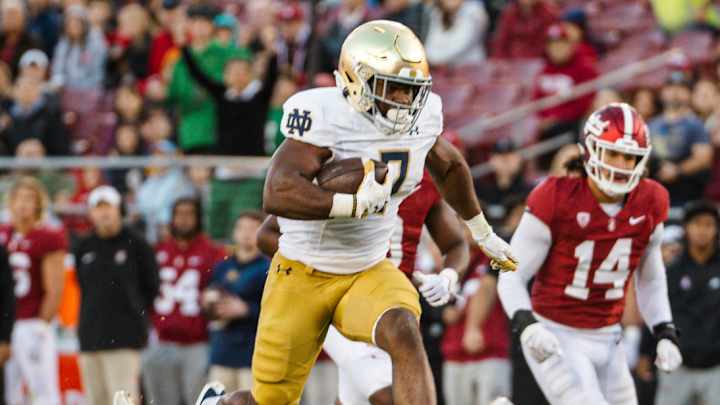 Audric Estime Answers A Major Question Mark At Pro Day Audric Estime Answers A Major Question Mark At Pro Day