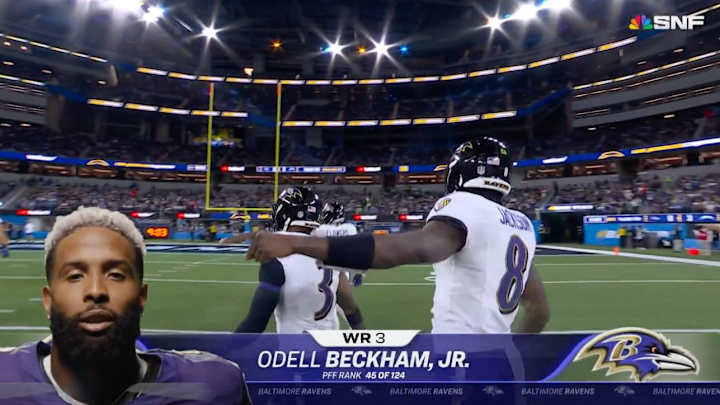 Lamar Jackson and Odell Beckham Jr. Had NFL Fans Laughing With Comical ‘SNF’ Intros