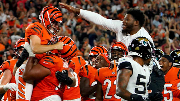 Bengals Open as 7.5-Point Underdogs Against Jacksonville Jaguars