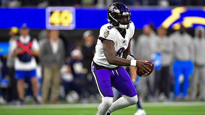 Lamar Jackson Had One-Word Reaction After Finding Out He Made NFL History vs. Chargers