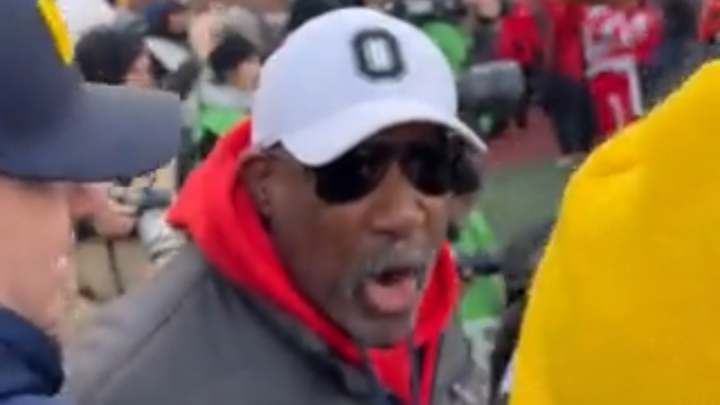 WATCH: Ohio State AD Gets Into Sideline Altercation During Michigan Game