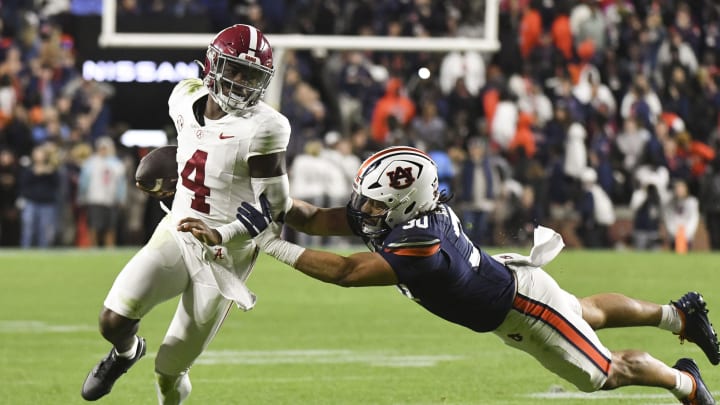 Jalen Milroe, Kadyn Proctor Earn SEC Recognition For Iron Bowl Performance