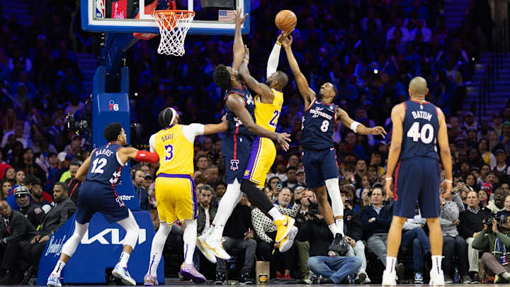 Jalen Hurts, Several Eagles Attend 76ers’ Blowout Win vs. Lakers