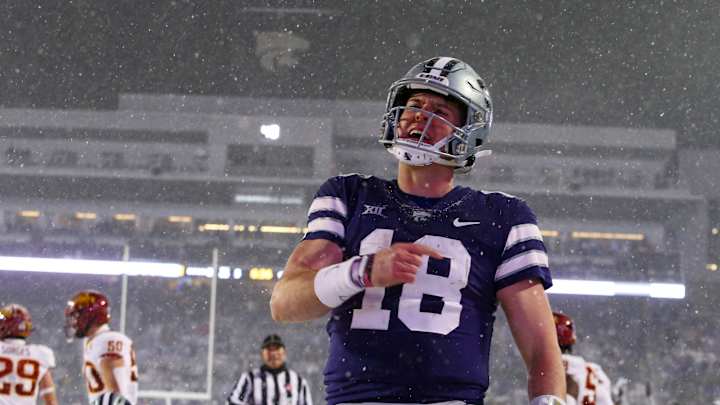 Auburn listed as "a school to watch" for former Kansas State quarterback Will Howard